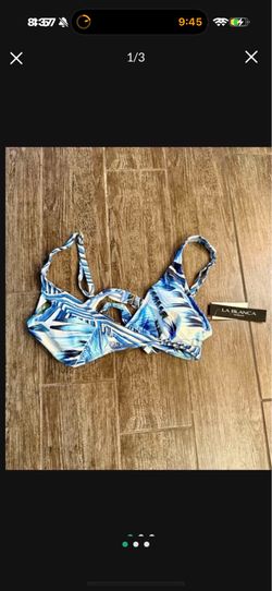 NWT La Blanca swimsuit top