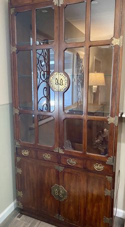 Gorgeous antique curio cabinet