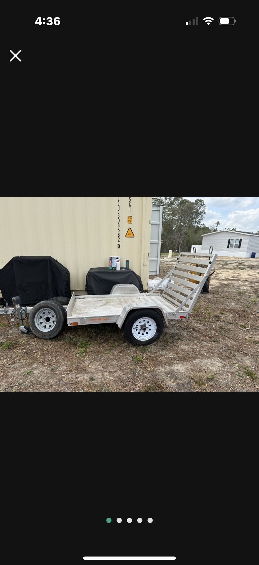 4X6 Aluminum Utility Trailer