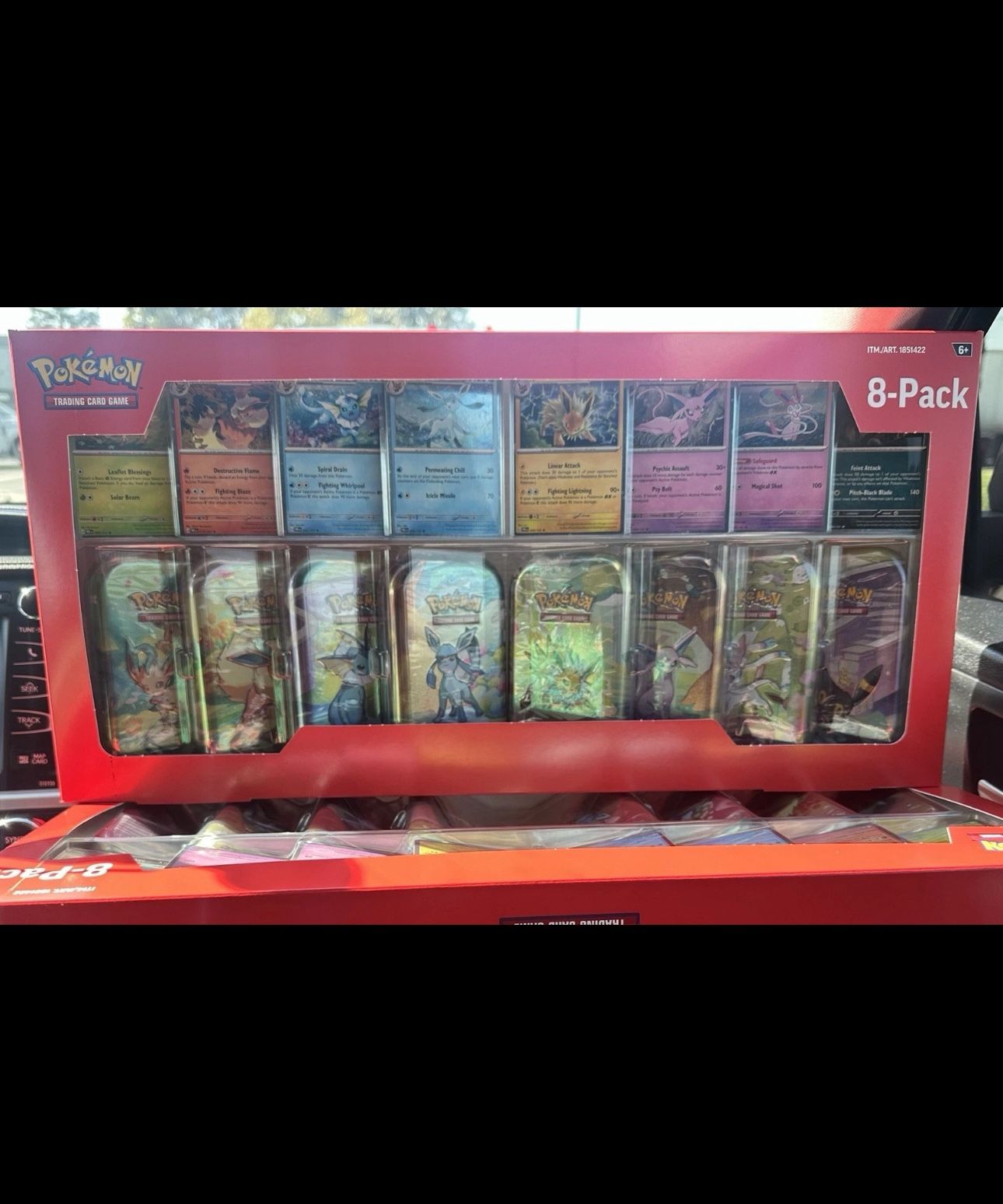 Pokemon Costco Tin 8 Pack Bundle With Promos 