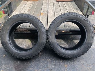 2 Used BFG A/Ts size 275/55/R20