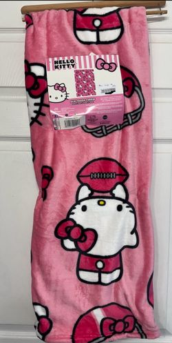Hello Kitty Football Throw