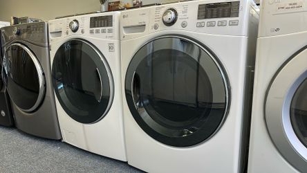 Lg Front Load Washer And Dryer Set 