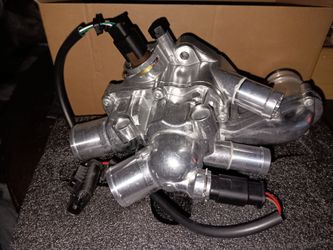 Mini Cooper aluminum Thermostat Housing Assembly