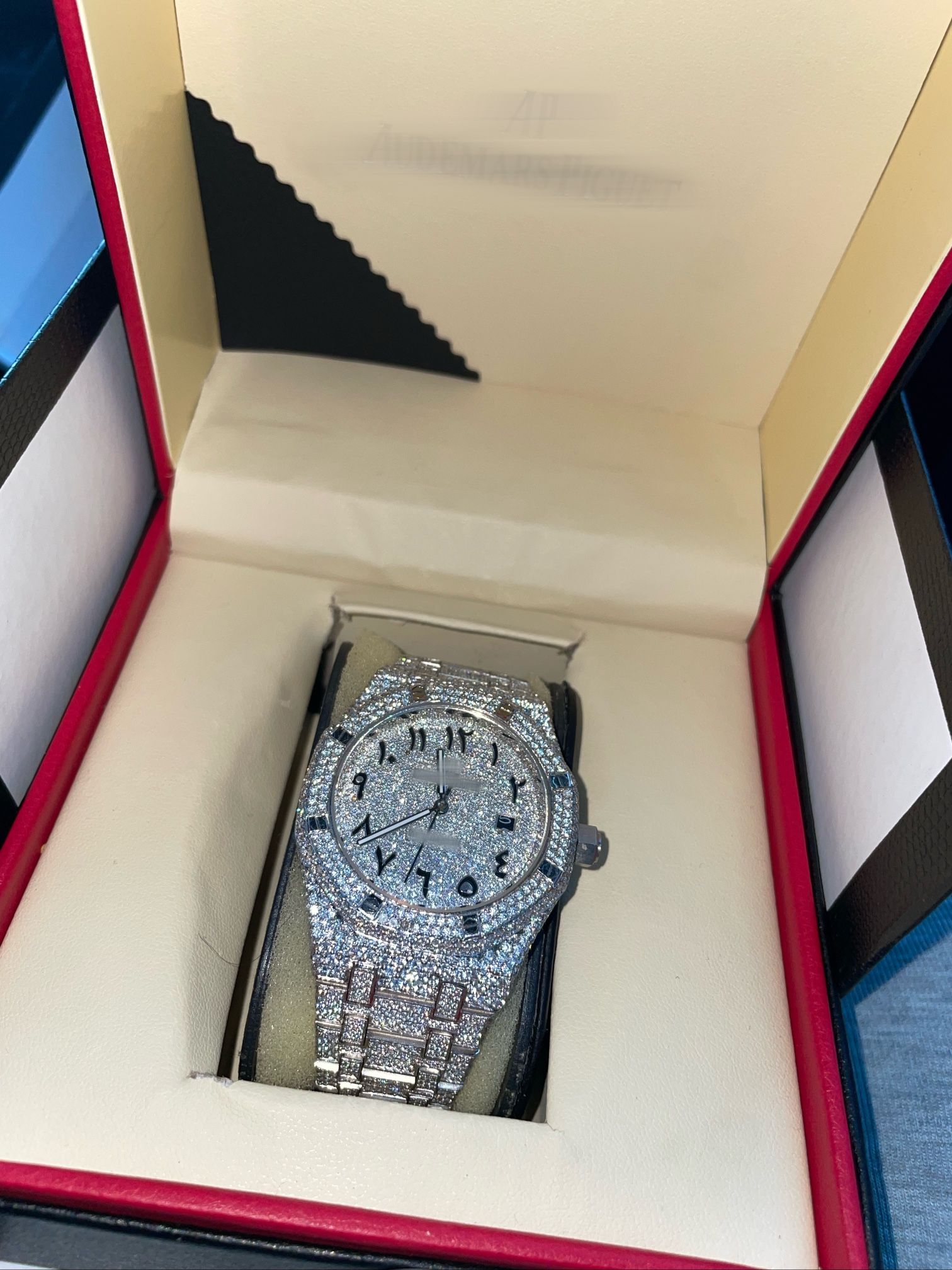 Iced Out Arabic Dial