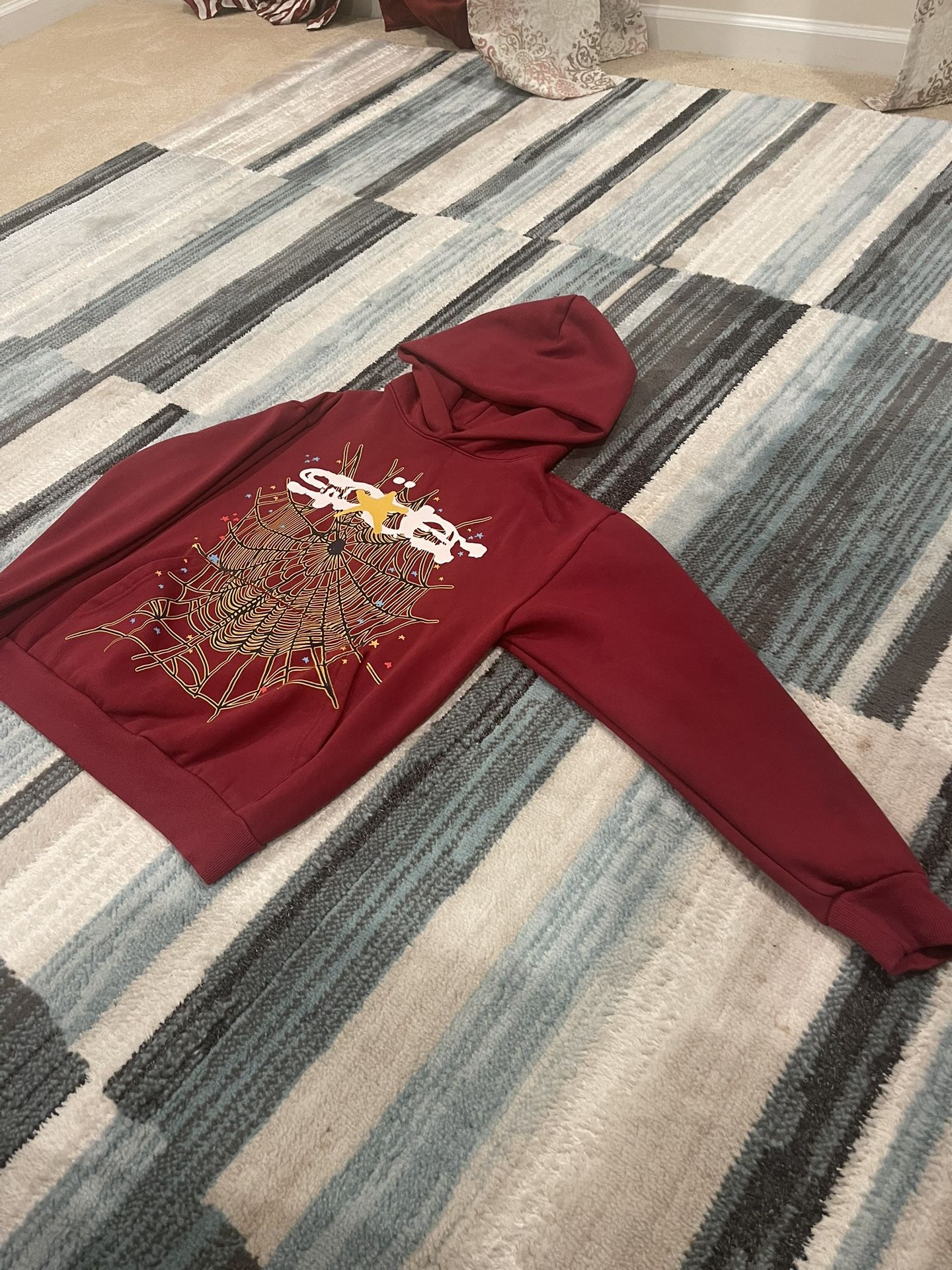 π₯ Red Spider-Web Hoodie π₯