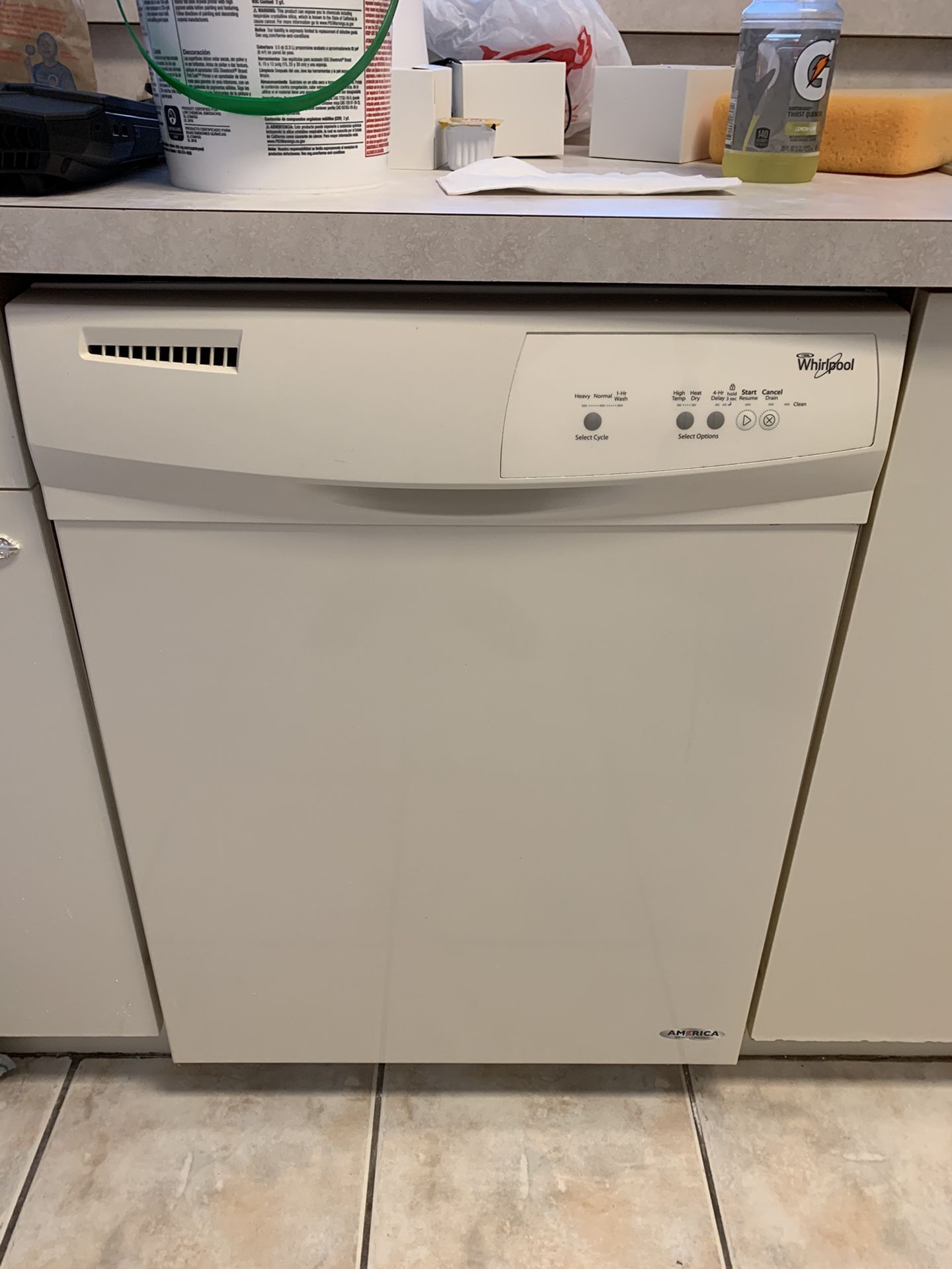 Whirlpool dishwasher in great condition