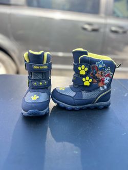 Paw patrol kids snow boots