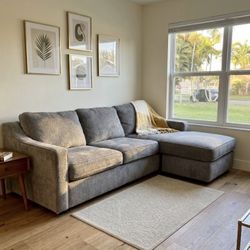 Modern Gray Sectional Sofa 🚚 FREE DELIVERY 🚚