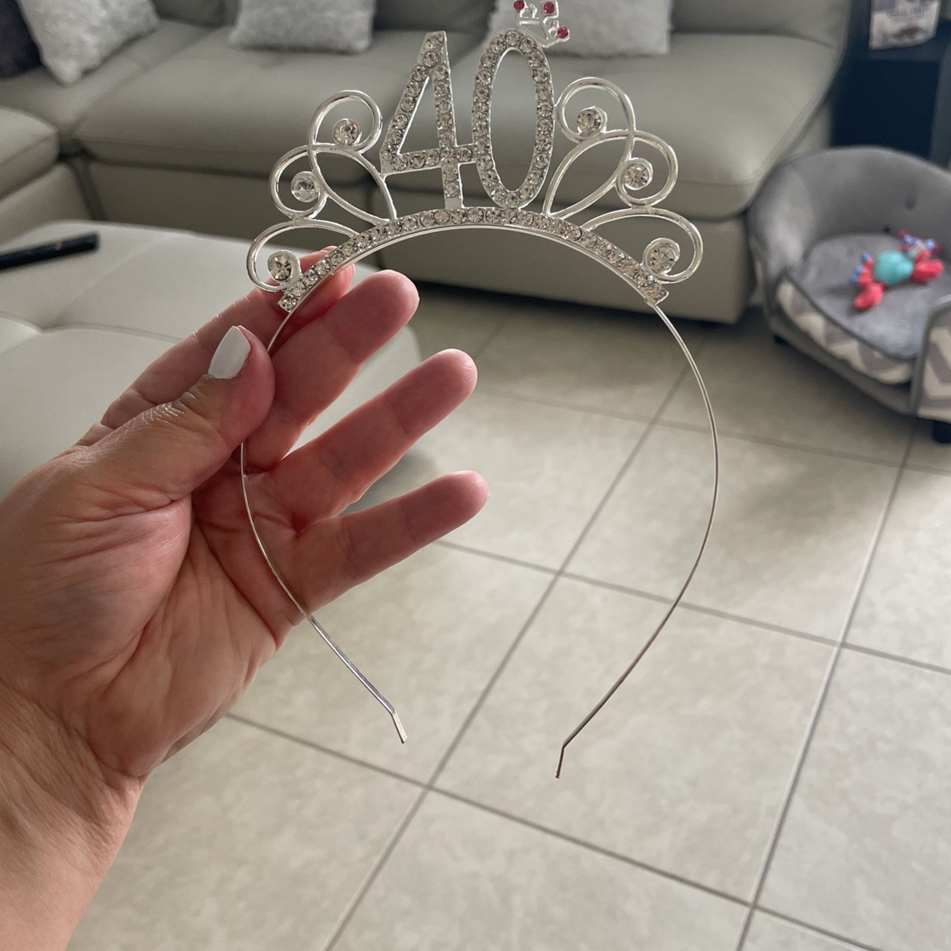 40th Birthday Crown 