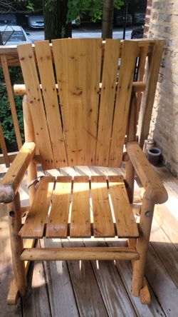 Wood Rocking Chair