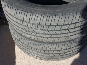 Pair of Goodyear Eagle RS-A Tires size 255/60R19
