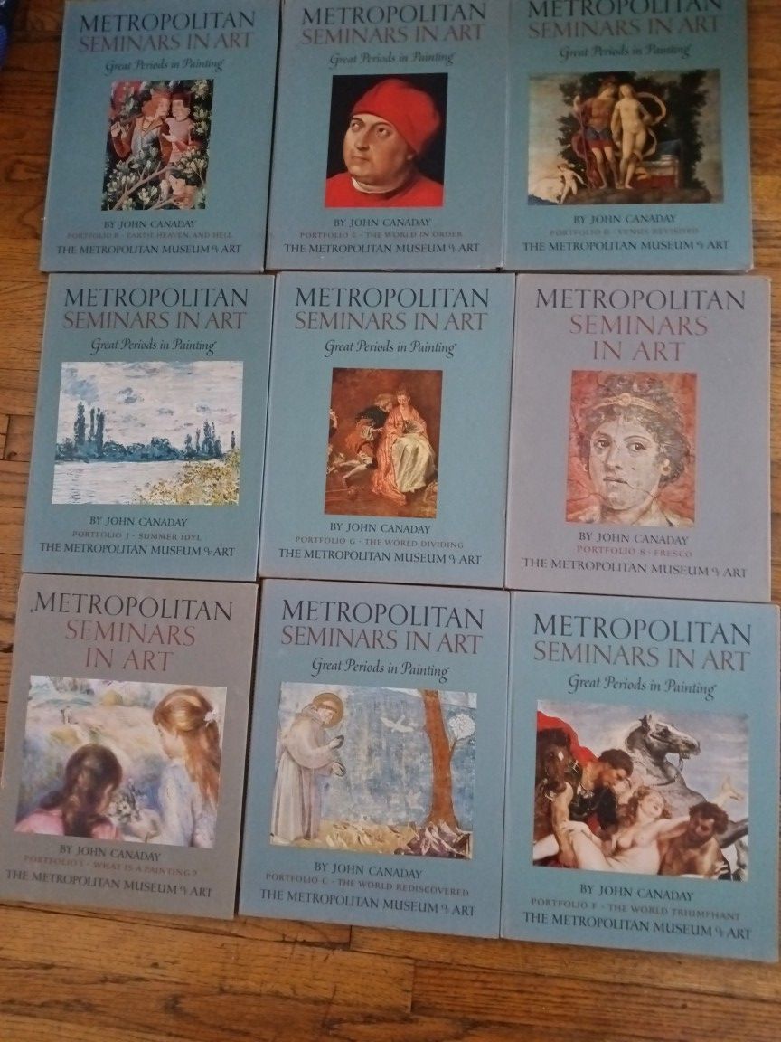 Metropolitan Seminars In Art Lot of 9 Books
