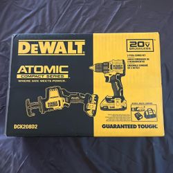 NEW Dewalt Atomic Compact Series  2 Tool
