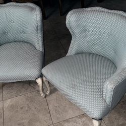 Vintage Accent Chairs With Ottoman 