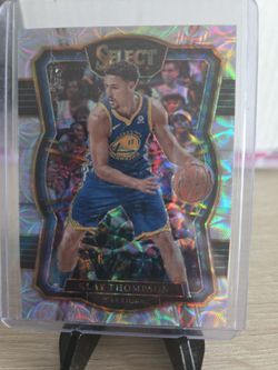 Warriors  Klay Thompson  Refractor  Card