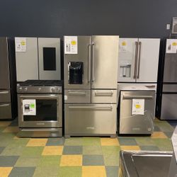 New KitchenAid Appliance Bundle Deal‼️‼️•Refrigerator•Range•Dishwasher