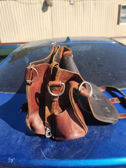 Leather Saddlebag