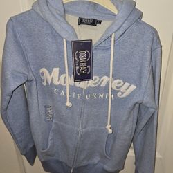 Ocean Beach Sportswear Hooded Fleece Jacket - Size