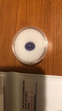 Rare 6.7 Carat Tanzanite Cabochon