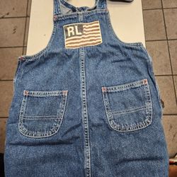 Baby Polo Denim Skirt