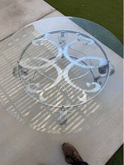Glass table