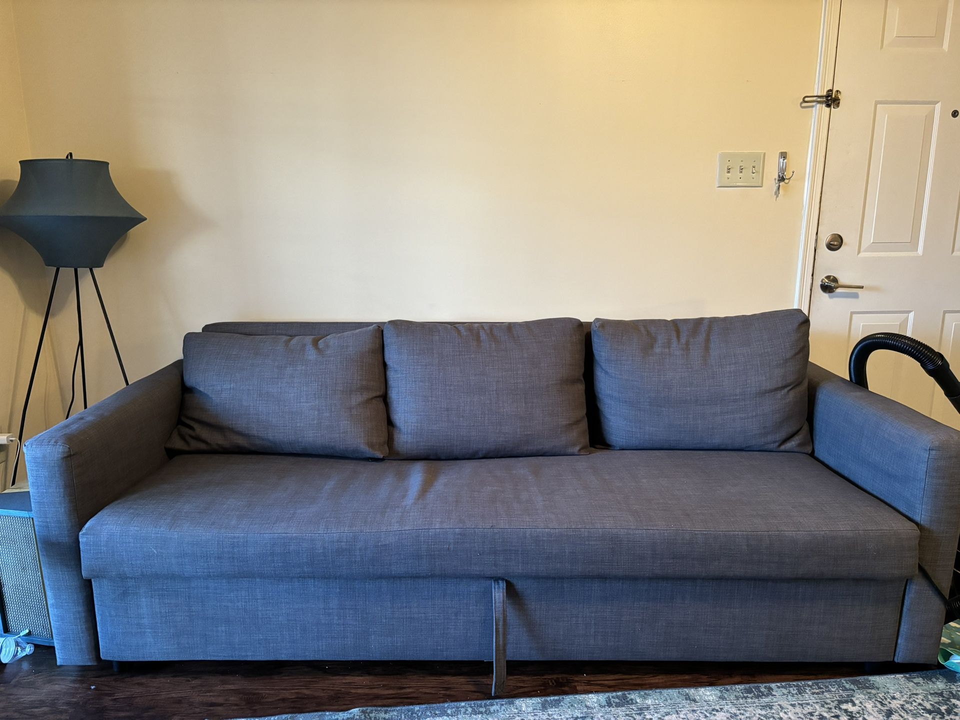 Ikea FRIHETEN Sleeper sofa, Skiftebo dark gray