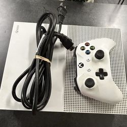 Xbox One S 500GB  With Controller And Cables.