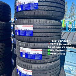 245/40R18 Atlander New Set of Tires Installed and Balanced Set de Llantas Nuevas Instaladas y Balanceadas