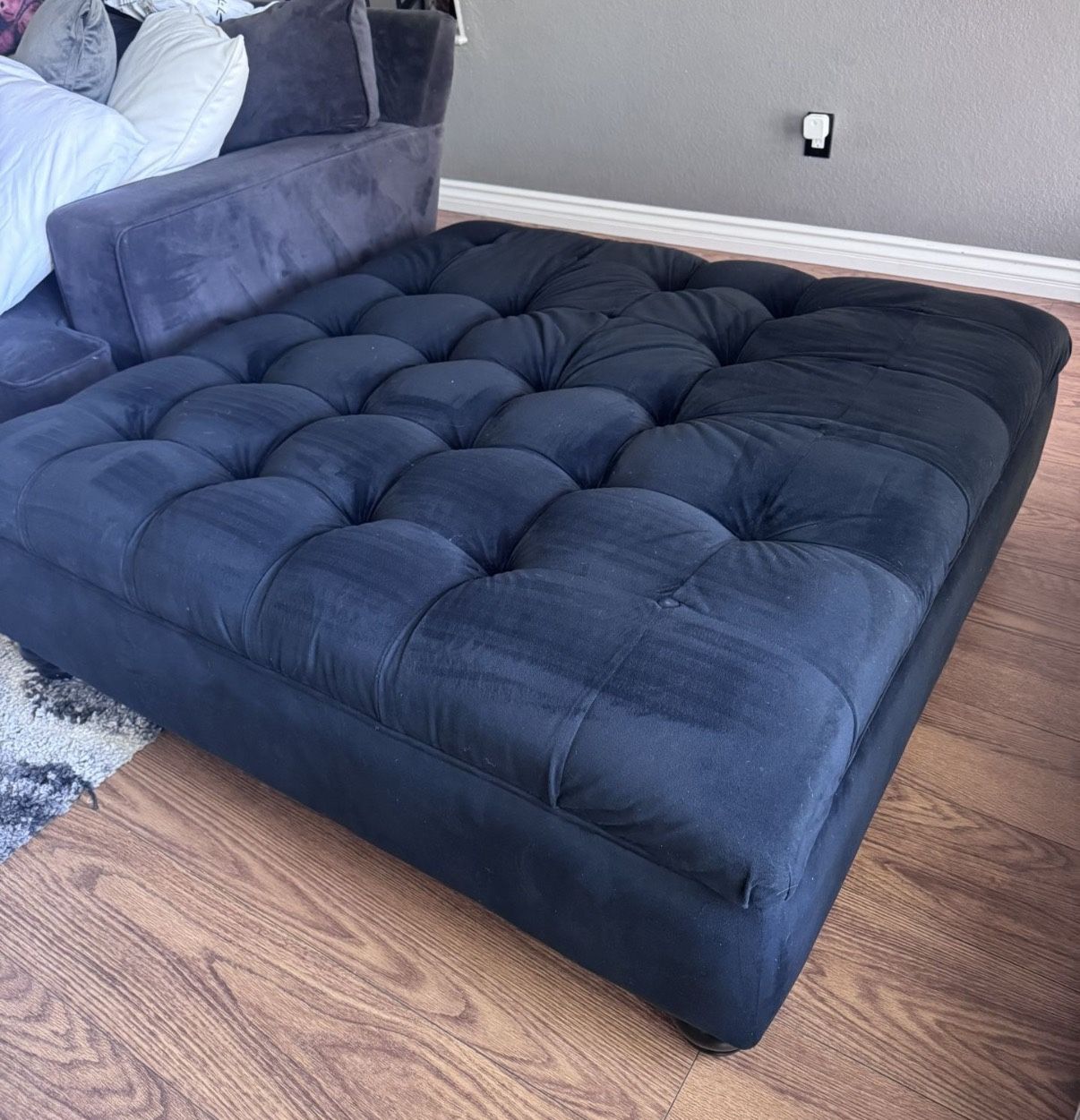 Black Ottoman