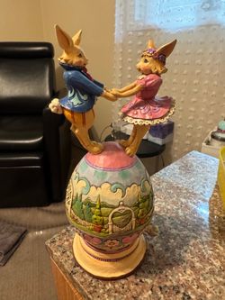 Jim Shore Heartwood Creek "Egg-cited for Easter