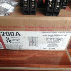 200A Main Braker Box "New never opened "