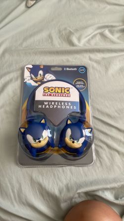 Sonic the Hedgehog Kids Bluetooth Headphones