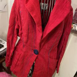 Double Breasted Tweed Jacket 