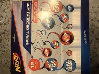 Nerf party supplies