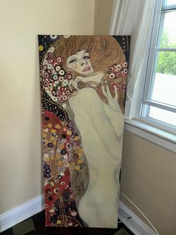 PURGE SALE! IKEA canvas print of Gustav Klimt’s “