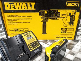 20V Max DeWalt 1" SDS- PLUS Rotary Hammer Drill Combo