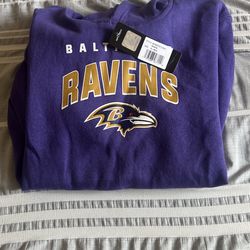 Boys Baltimore Ravens Pullover Hoodie