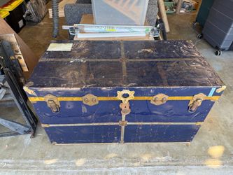 Free! Vintage Steamer Trunk