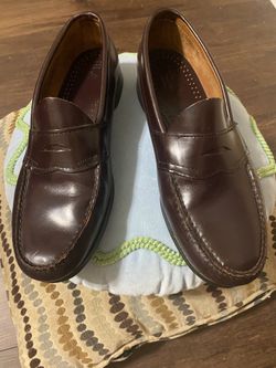 G.H.Bass & Co. Weejuns Leather Shoes Loafers Classic Slip-On Burgundy Size 11 Made in USA 🇺🇸 