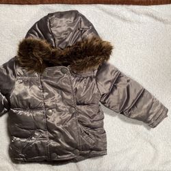 Gymboree Girls Puffer Jacket 2t 3t 