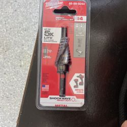 Shockwave Impact Step Drill Bit