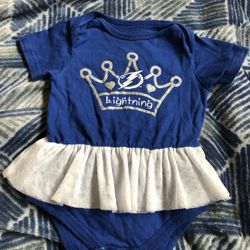 NHL TB Lightning Hockey Infant Rompers
