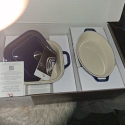 Staub 3 Piece French Made Corning Ware Brand New In Box 