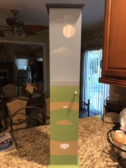 Baseball Themed hand Painted Book/DVD/Video Game Case