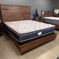 Rustic Tropic Bed Frame - Sunset