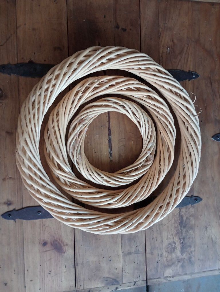 Willow Branch Wreaths Ready To Decorate