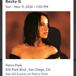 Becky G Petco Park 
