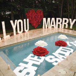 Proposal Marquee Letters