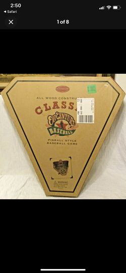 Classic Wooden Pinball Baseball 